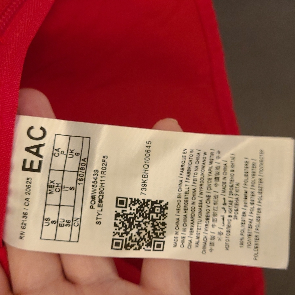 Guess Red Tank Top - Picture 6 of 7